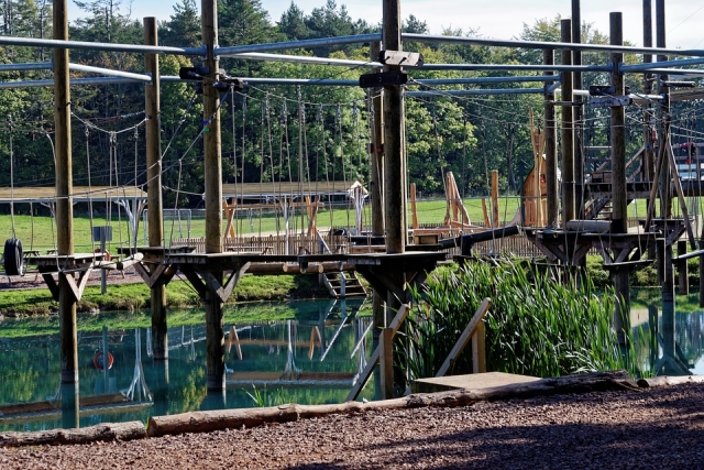 Attrezzature da parco avventura